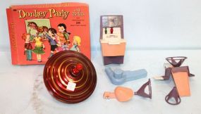 Donkey Party, Child's Doll Beauty Salon & Topper