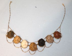 Gold Filled Silhouette Necklace Gold filled silhouette necklace