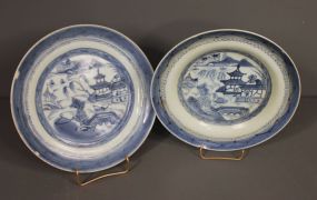 Two Vintage Canton Dishes