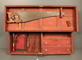 J.S. Morris Antique Tool Chest