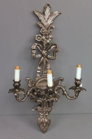 Contemporary Metal Wall Sconce