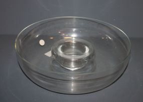Block Basics Glass Punch Bowl