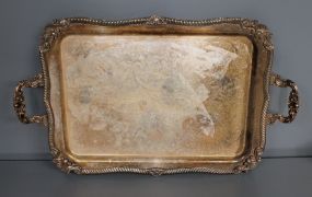 Sheffield Silverplate Serving Tray
