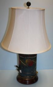 Painted Tin Coal Lamp
