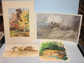 Four Pieces of Artwork