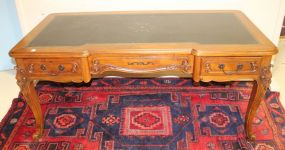 Late 1800's French Style Leather Top Partners