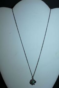 Sterling and Turquoise Necklace