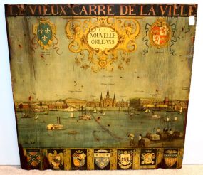 Scene of New Orleans Applied on Board