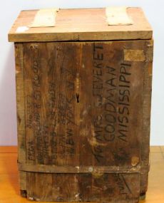 Wood Cannon Ammunition Box