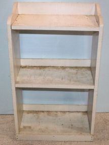 White Painted Shelf