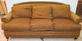 Hancock and Moore Three Cushion Sofa