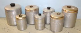 Six Aluminum Canisters