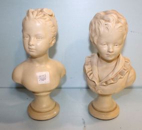 Pair Vintage Abco Figurines