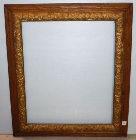 Turn of the Century Oak Frame with Gold Liner