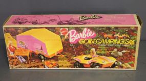  1973 Barbie Goin' Camping Set Description: Very Collectible 1973 Barbie Goin' Camping Set 9"h 23"w