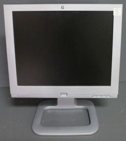  HP Pavilion F1703 LCD Computer Monitor Description: HP Pavilion F1703 LCD Computer Monitor, missing power cord, 17" monitor; serial # CNC4090V74
