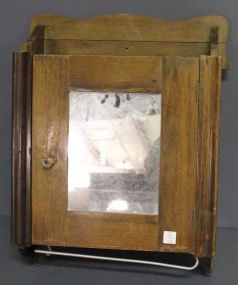  Wall Mount Medicine Cabinet Description: Wall Mount Medicine Cabinet; 17 1/2" w., 23 1/2" h., 6" d.