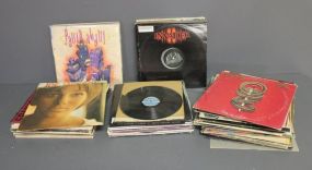  Group of Vintage Records Description: Group of Vintage Records, includes; Invader, Judy Collins, Toto