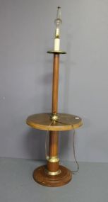  Vintage Floor Lamp Description: Vintage Floor Lamp, 55 1/2"h., 17 1/2"h
