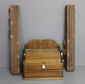  Bread Box and Supports for Table Leaves Description: Bread Box and Supports for Table Leaves