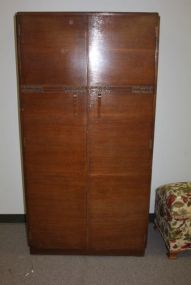  English Wardrobe English Wardrobe; 71" h., 36" w.