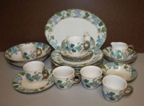  Set of Poppy Trail MetLox China Set of Poppy Trail MetLox China, chips on some plates