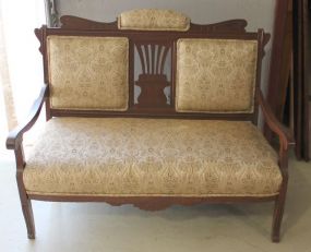  Eastlake Love Seat 38"h., 41"w., 21"d.