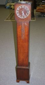  Grandmother Clock Grandmother's Clock; missing glass cover for face; has key and pendulum