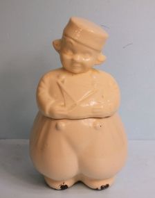  Dutchboy Ceramic Cookie Jar Dutchboy Ceramic Cookie Jar, with hairline crack; 12" h.