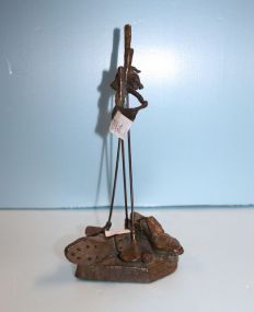  Small Brone of Golfing Items