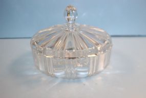  Covered Candy Jar 6 1/2" dia.