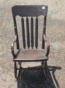  Oak Child's Rocker Oak Child's Rocker