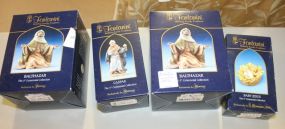  Fontanini Nativity Scene Four Fontanini Nativity Scene Figures; 5" h.