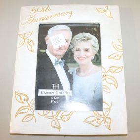  Anniversary Frame 50th Anniversary Frame; 7 7/8" w., 9 7/8" h.