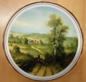  Edwardian Bone China "Homeward Bound" Edwardian Bone China "Homeward Bound" painted by "Corrado Pila"