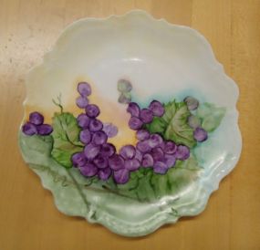  C.T. Altwasser Handpainted Plate C.T. Altwasster Handpainted Plate 8 1/2"w.