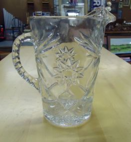  Glass Pitcher Glass Pitcher 8"h