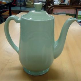  Wood's Ware Tea pot Green Wood's Ware tea pot 7 3/4"