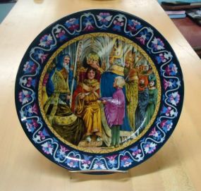  Blue Wedgewood Bone China Blue Wedgewood bone china 9"h.