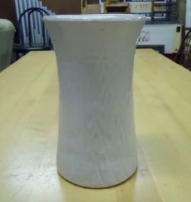  Beige Pottery Vase Beige pottery vase 7" h.
