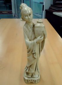  Japanese Figurine Japanese Figurine 10 18/2"h.