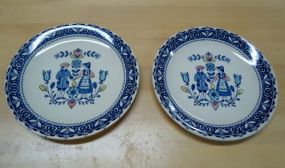  Staffordshire Old Granite Plates Staffordshire Old Granite Plates 8"