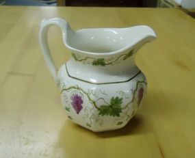  Wedgewood Creamer Wedgewood creamer with grapevine design