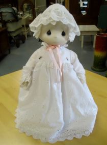  Precious Moments Doll Precious moments doll with stand 14 1/2"h.