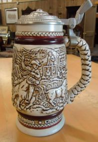  Avon 1980 Cattle Drive Stein Avon 1980 cattle drive stein 8 1/2"h.