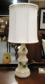  Lamp with Grapevine Lamp with grapevine, includes shade 23 1/4"h.