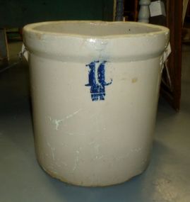  Crock 10 Gallon Crock; 17 1/2"h 17" diameter