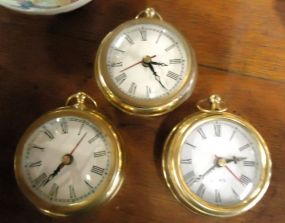  3 Pocket Watches 3 Pocket Watches; 3 1/2"