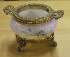  Small Wave Crest floral Dresser Piece Small Wave Crest floral Dresser Piece; 2 1/2" h., 3" w.