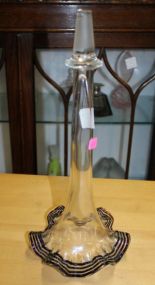  Ruffled Edge Black Trim Epergne Arm Ruffled Edge Black Trim Epergne Arm